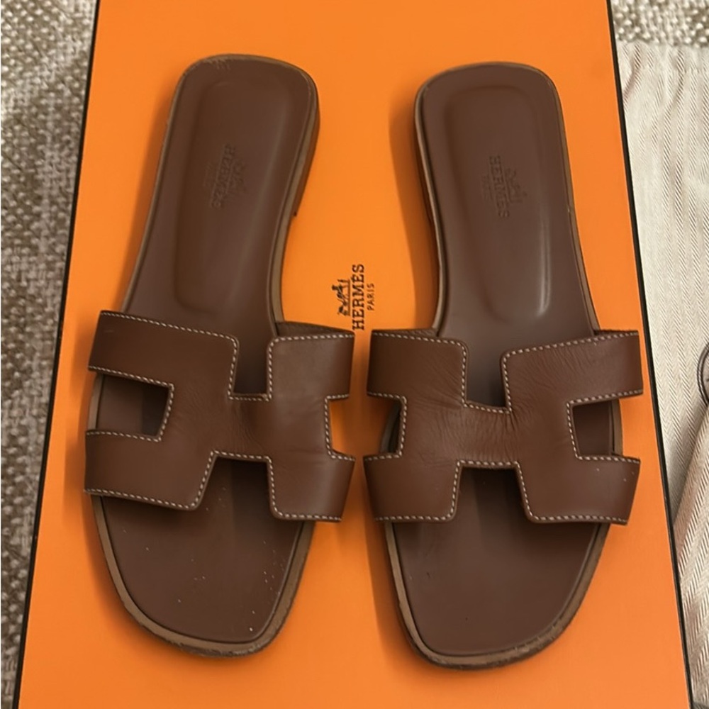 Hermes Oran Sandals
